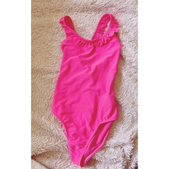 GAP GIRLS RUFFLE SWIMSUIT - Picture 5 of 6